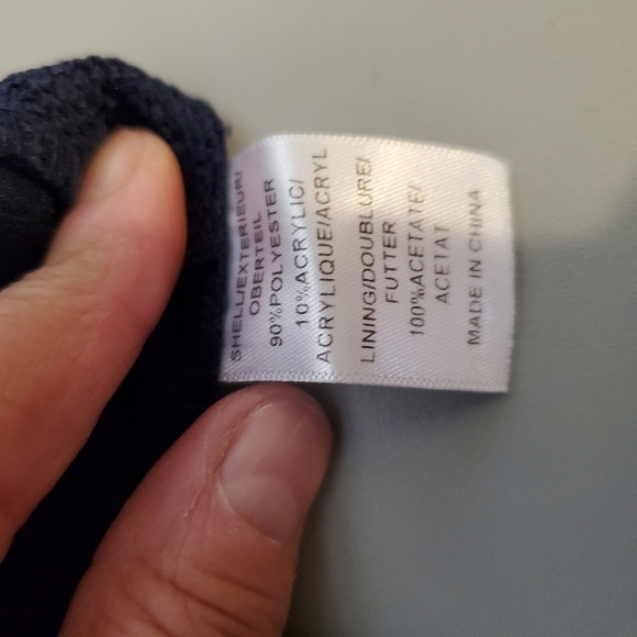 Adrianna Papell Blue Lace Overlay Dress SZ 4 - Picture 6 of 7